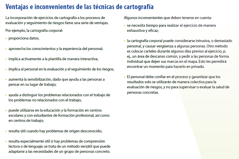 ventajas de cartografiar TME