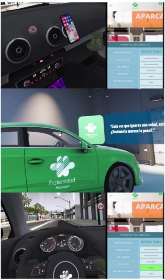 Simulador conducción VR