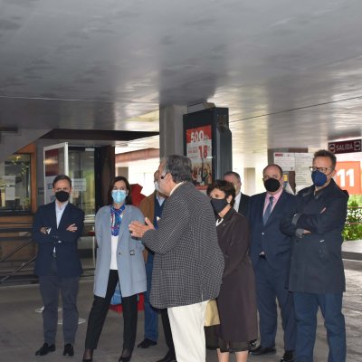 Asistentes acto de inauguración de la Exposición de Carteles