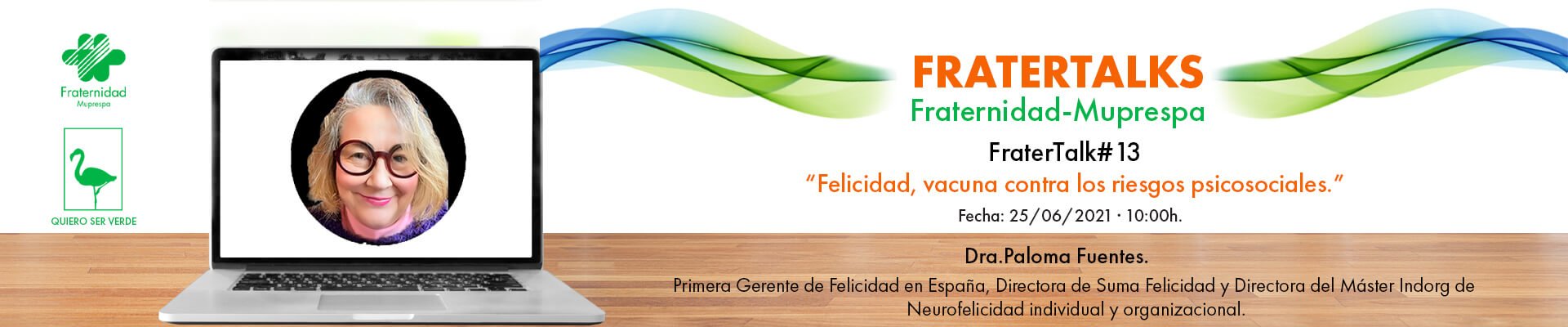 FraterTalk13 con la Dra. Paloma Fuentes